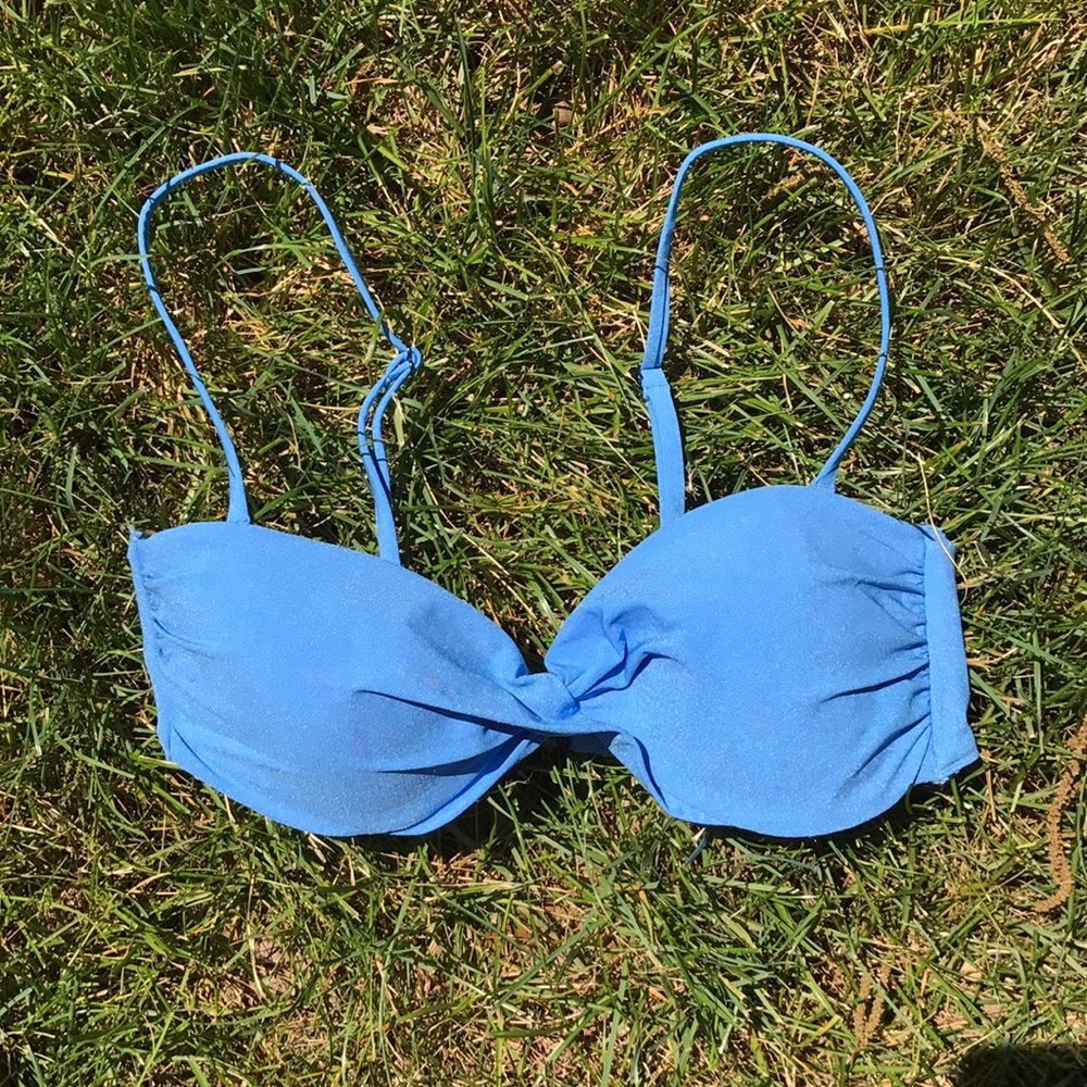 H&M Blue Swimsuit Top